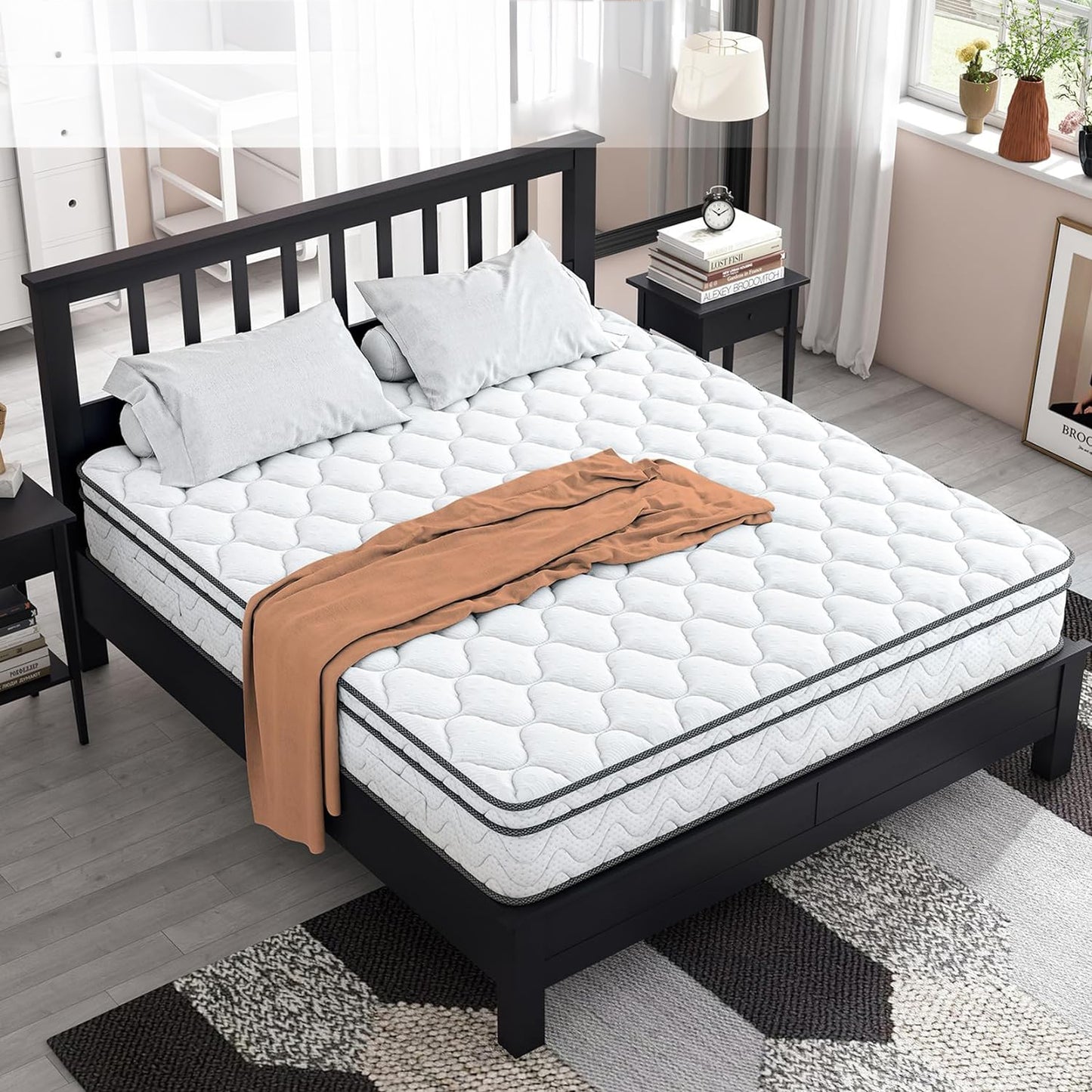 12 Inh Innerspring Pocketed Spring Cool Bed Mattress