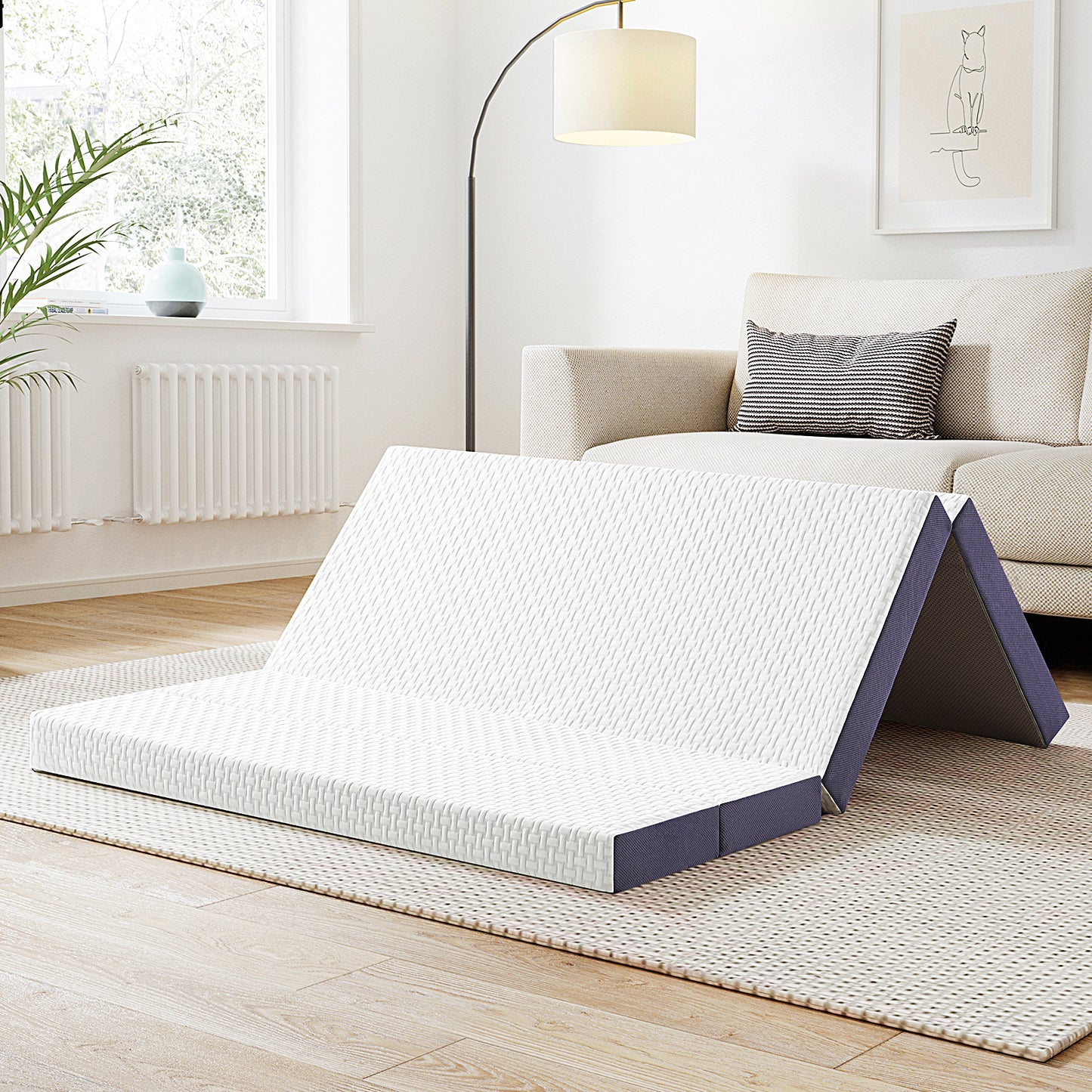 Folding Mattress Cover for Easy Storage