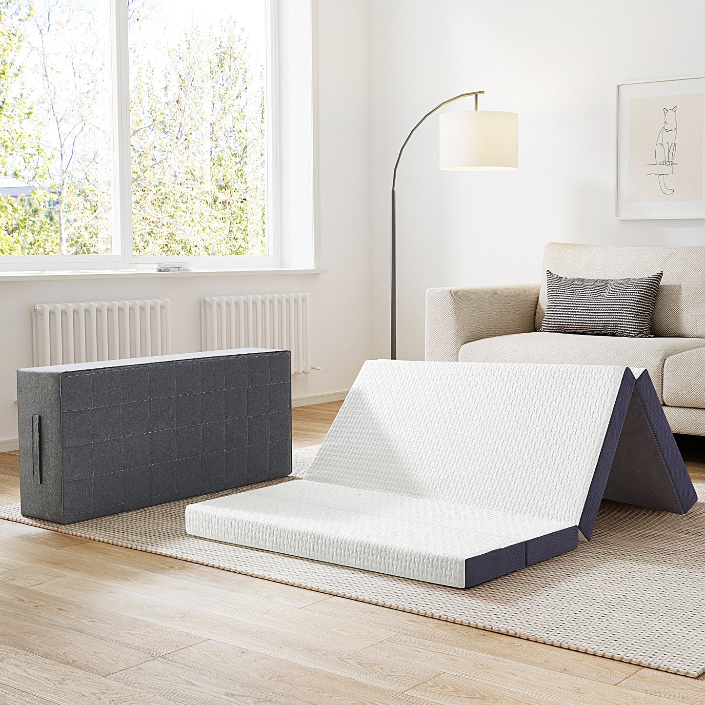 Folding Mattress Cover for Easy Storage