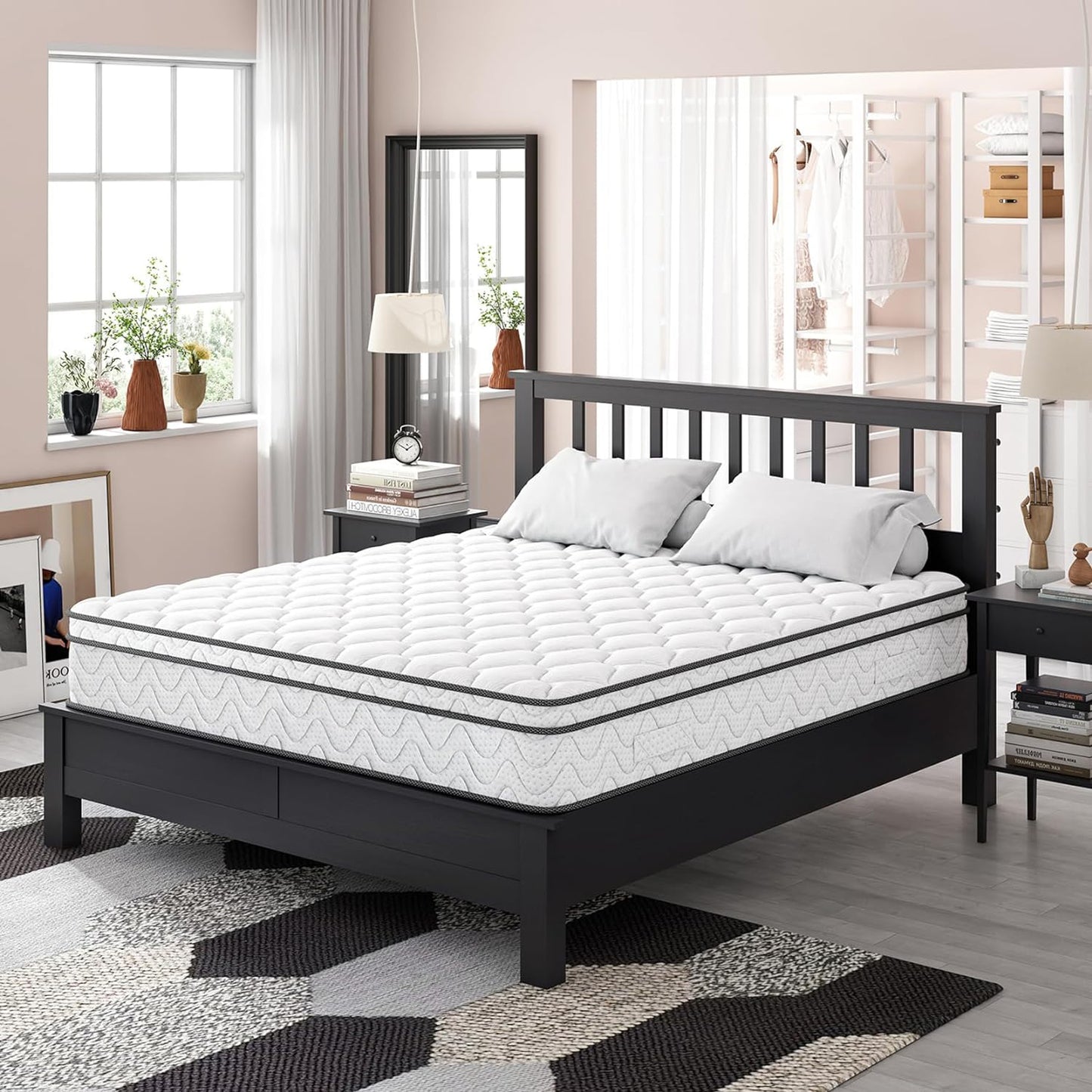 12 Inh Innerspring Pocketed Spring Cool Bed Mattress