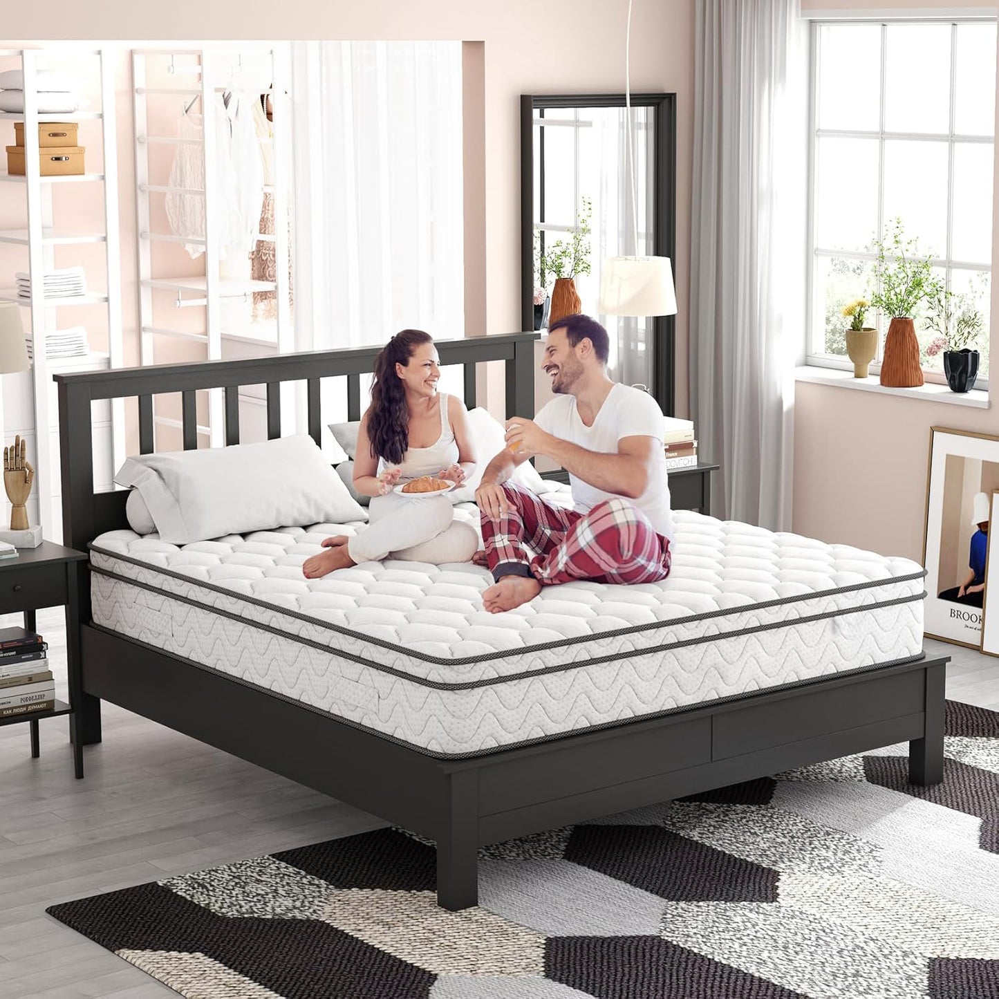 12 Inh Innerspring Pocketed Spring Cool Bed Mattress